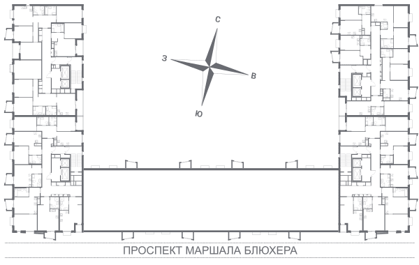 RESPECT Санкт-Петербург — планировка Студия